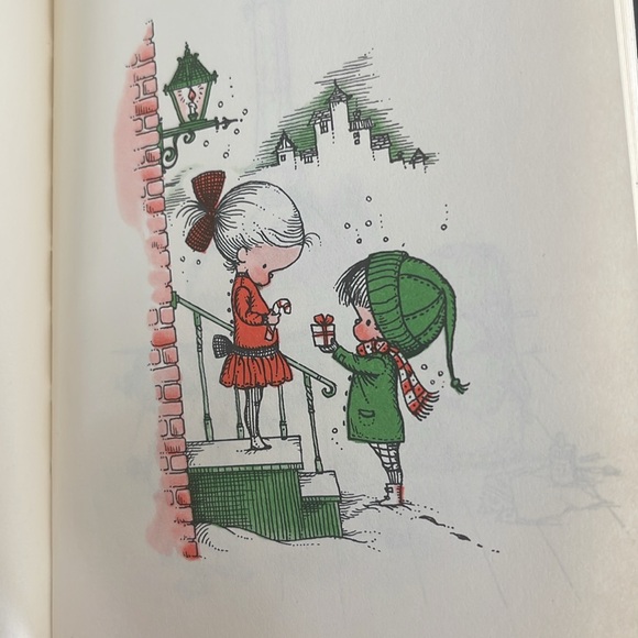1st Edit. Joan Walsh Anglund "Christmas Is A Time of Giving" Harcort Brace, 1961 - Picture 4 of 8